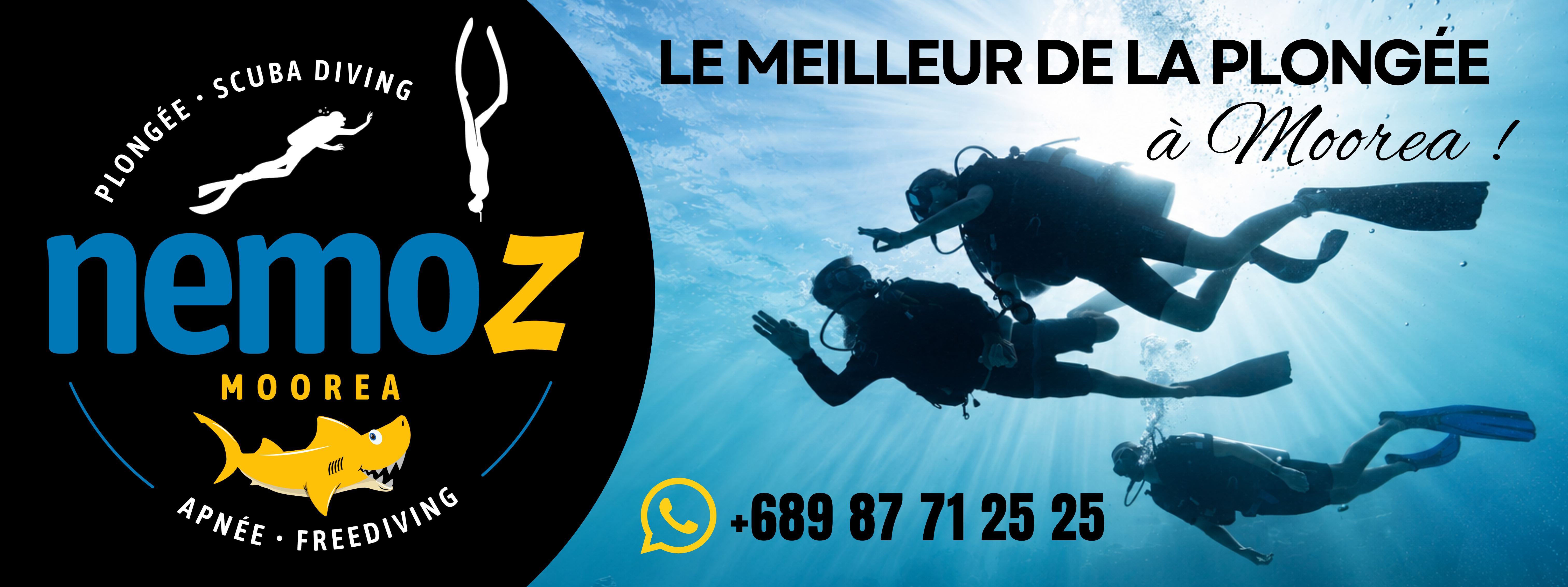 Publicité Nemo'z Diving